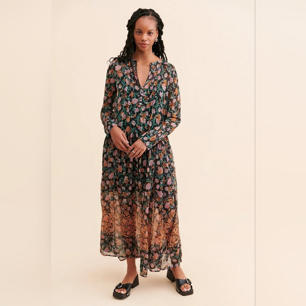 Free People See It Through Dress Large